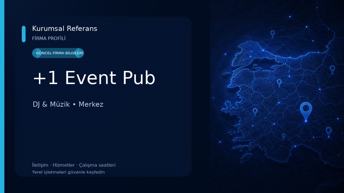 +1 Event Pub