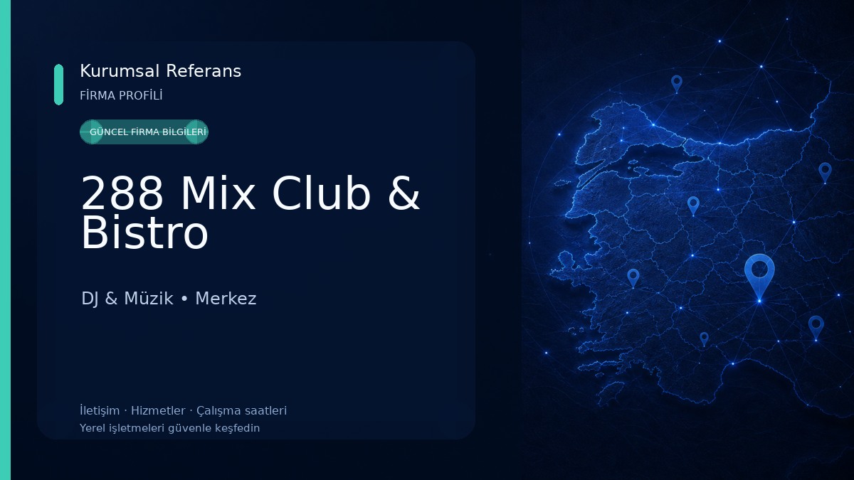 288 Mix Club & Bistro DJ & Müzik