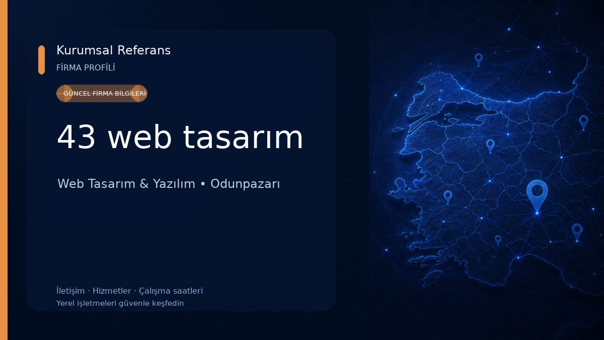 43 web tasarım