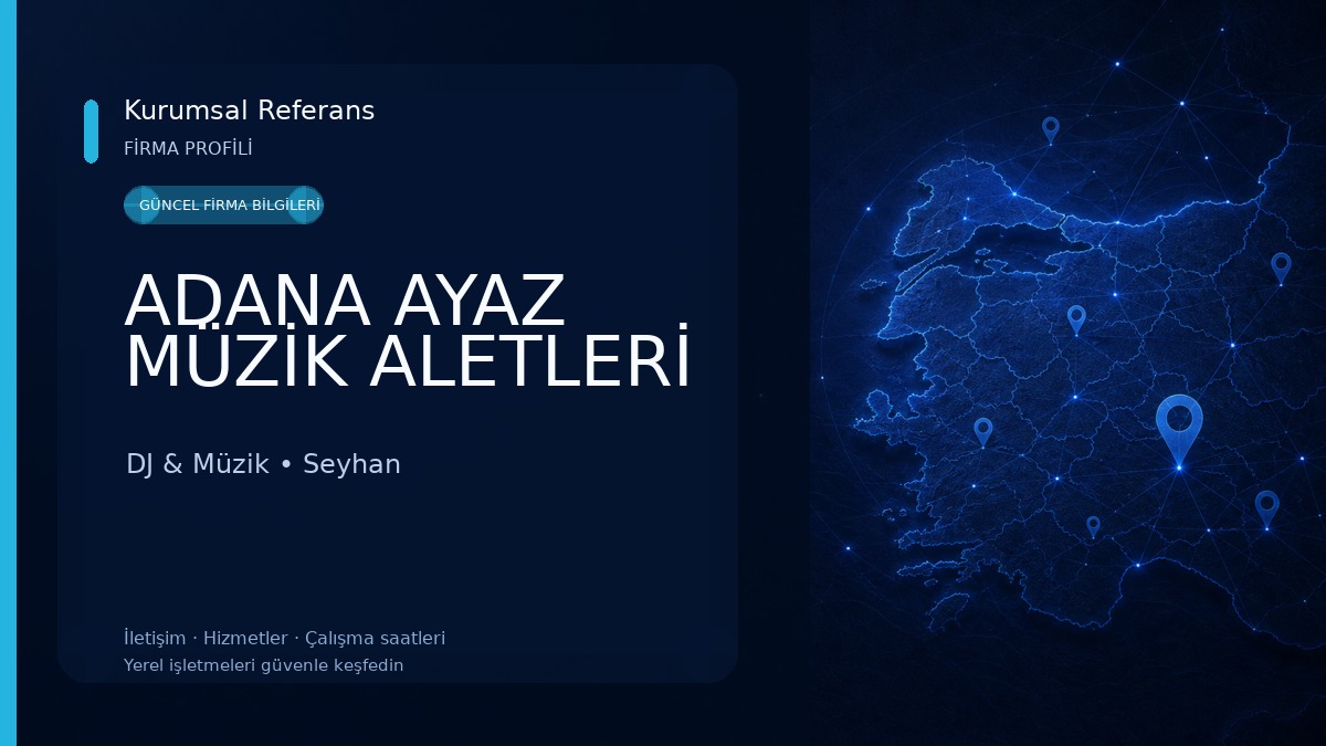ADANA AYAZ MÜZİK ALETLERİ DJ & Müzik