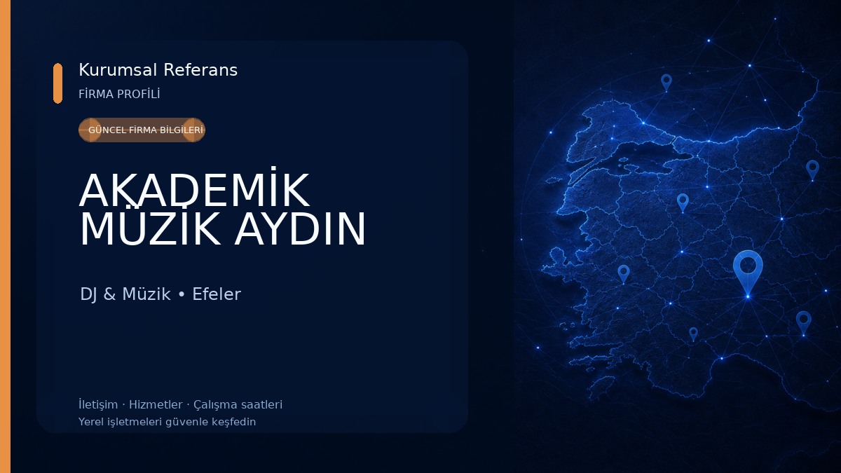 AKADEMİK MÜZİK AYDIN DJ & Müzik