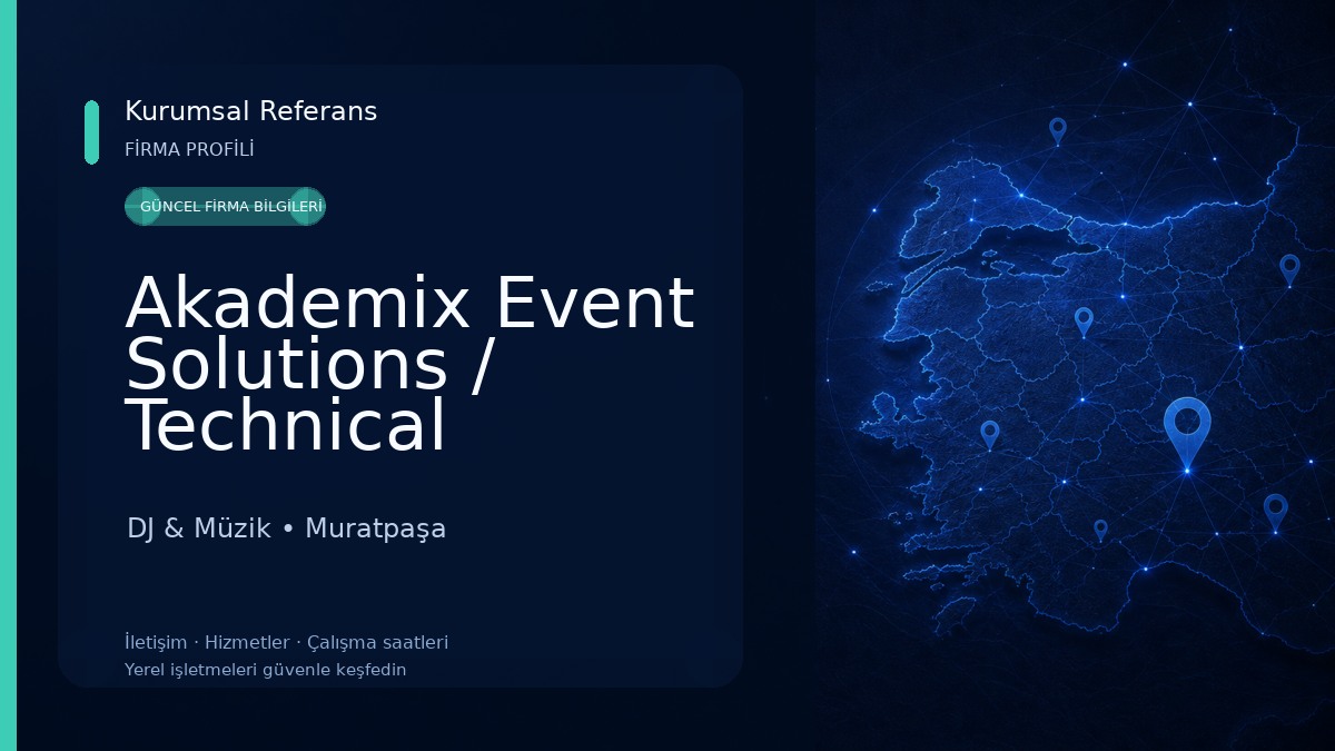 Akademix Event Solutions / Technical Production