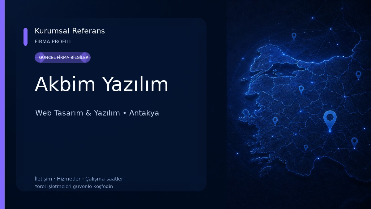 Akbim Yazılım 