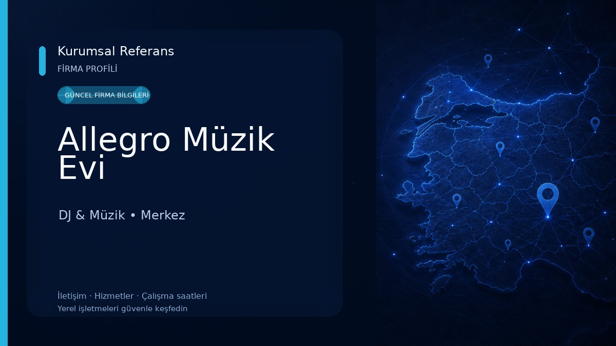 Allegro Müzik Evi DJ & Müzik