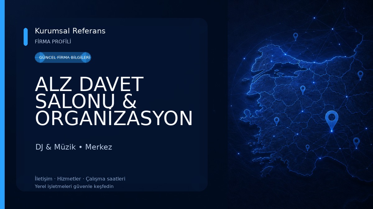 ALZ DAVET SALONU & ORGANİZASYON