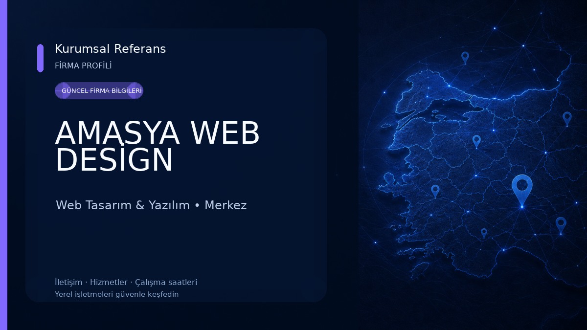 AMASYA WEB DESİGN