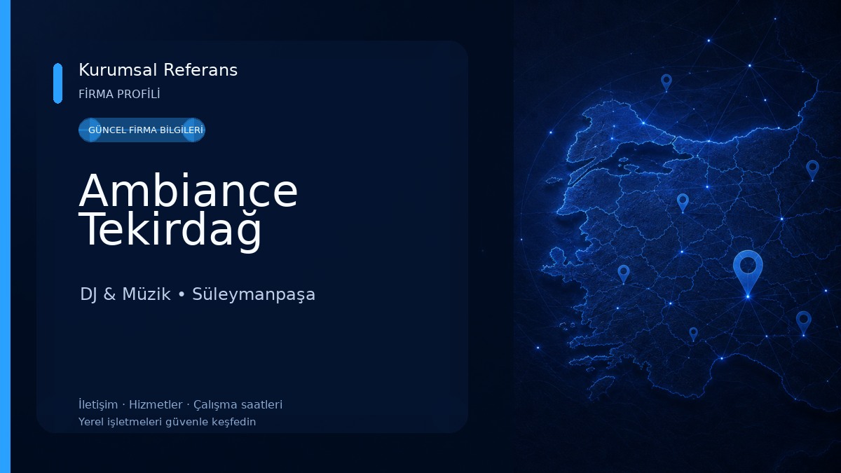 Ambiance Tekirdağ