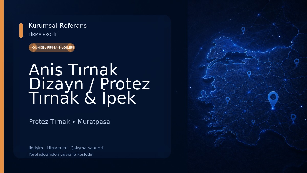 Anis Tırnak Dizayn / Protez Tırnak & İpek Kirpik Merkezi Protez Tırnak