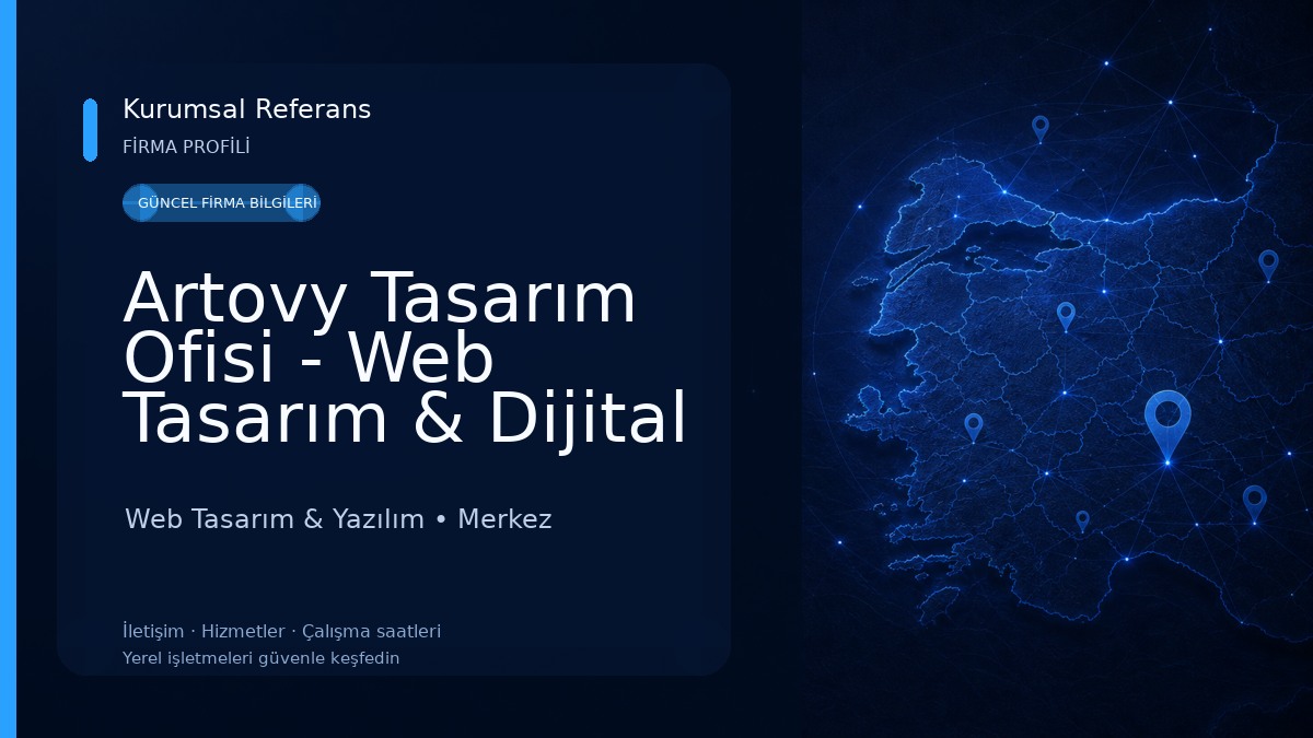 Artovy Tasarım Ofisi - Web Tasarım & Dijital Pazarlama Ajansı Web Tasarım & Yazılım