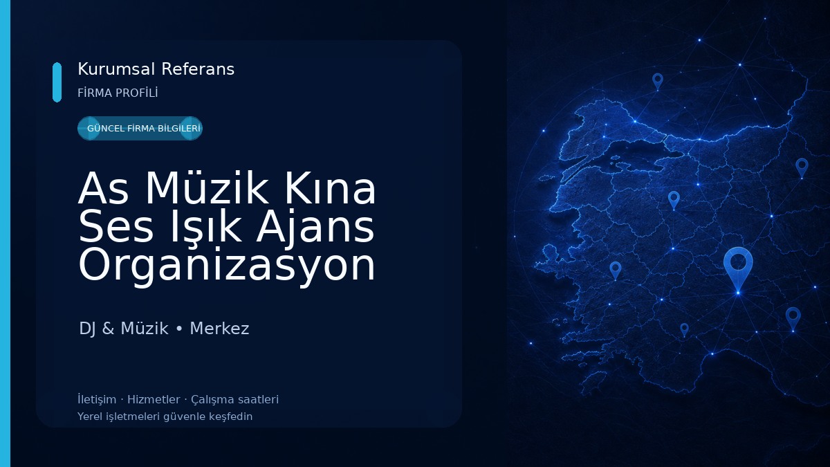 As Müzik Kına Ses Işık Ajans Organizasyon 