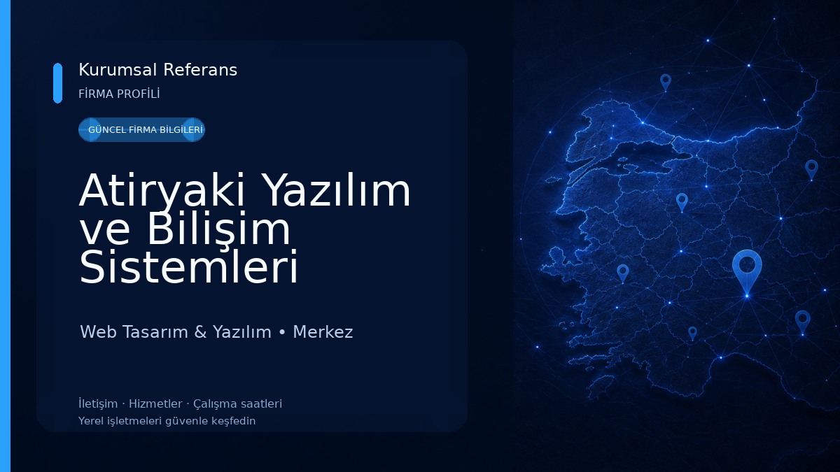 Atiryaki Yazılım ve Bilişim Sistemleri 