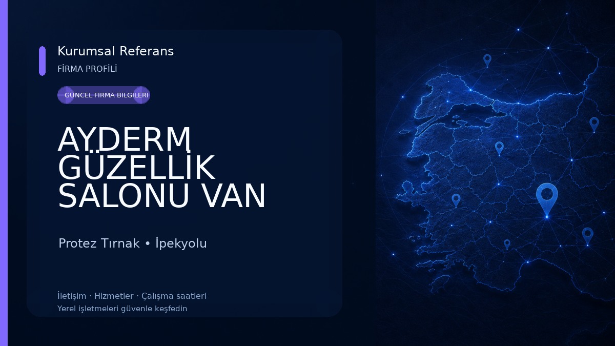 AYDERM GÜZELLİK SALONU VAN Protez Tırnak