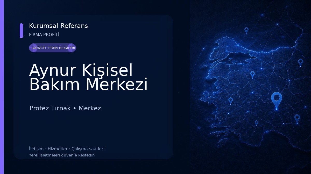 Aynur Kişisel Bakım Merkezi Protez Tırnak