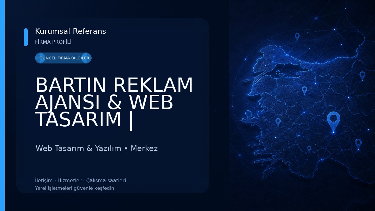 BARTIN REKLAM AJANSI & WEB TASARIM | Web4Medya 