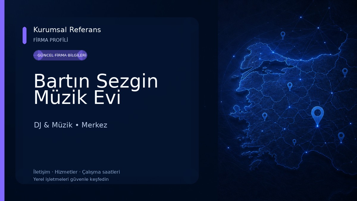 Bartın Sezgin Müzik Evi 