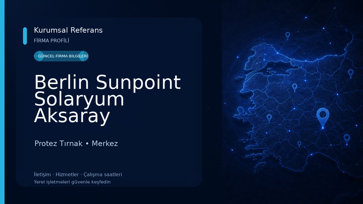 Berlin Sunpoint Solaryum Aksaray