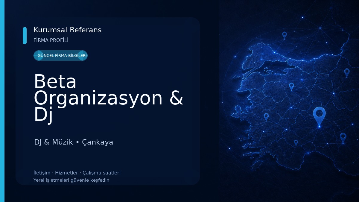 Beta Organizasyon & Dj DJ & Müzik