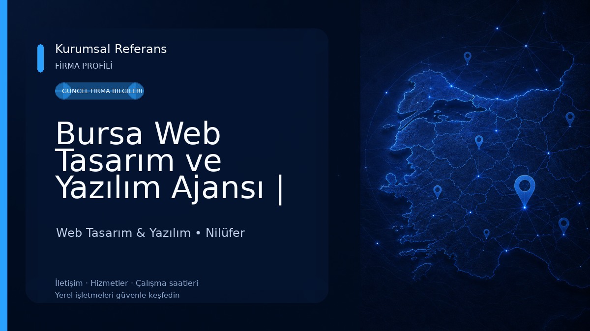 Bursa Web Tasarım ve Yazılım Ajansı | Dijital Reklam Hizmetleri