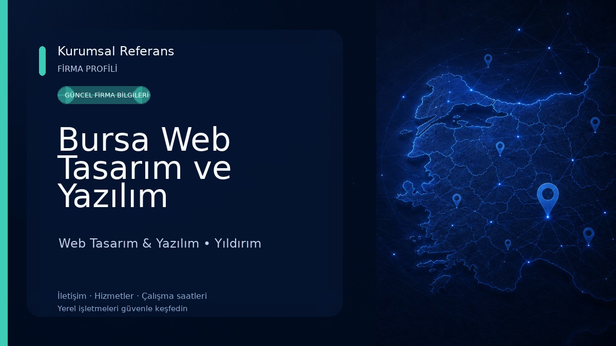 Bursa Web Tasarım ve Yazılım