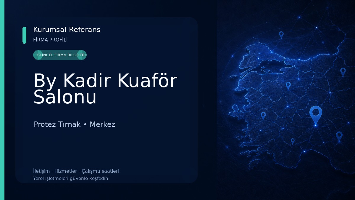 By Kadir Kuaför Salonu Protez Tırnak