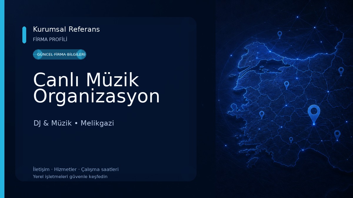 Canlı Müzik Organizasyon DJ & Müzik