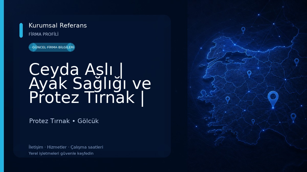 Ceyda Aslı | Ayak Sağlığı ve Protez Tırnak | Nail Studio 