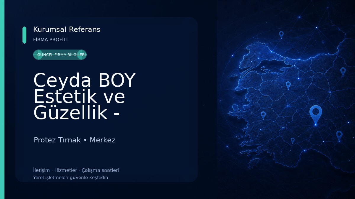Ceyda BOY Estetik ve Güzellik - Kütahya Güzellik Merkezi 