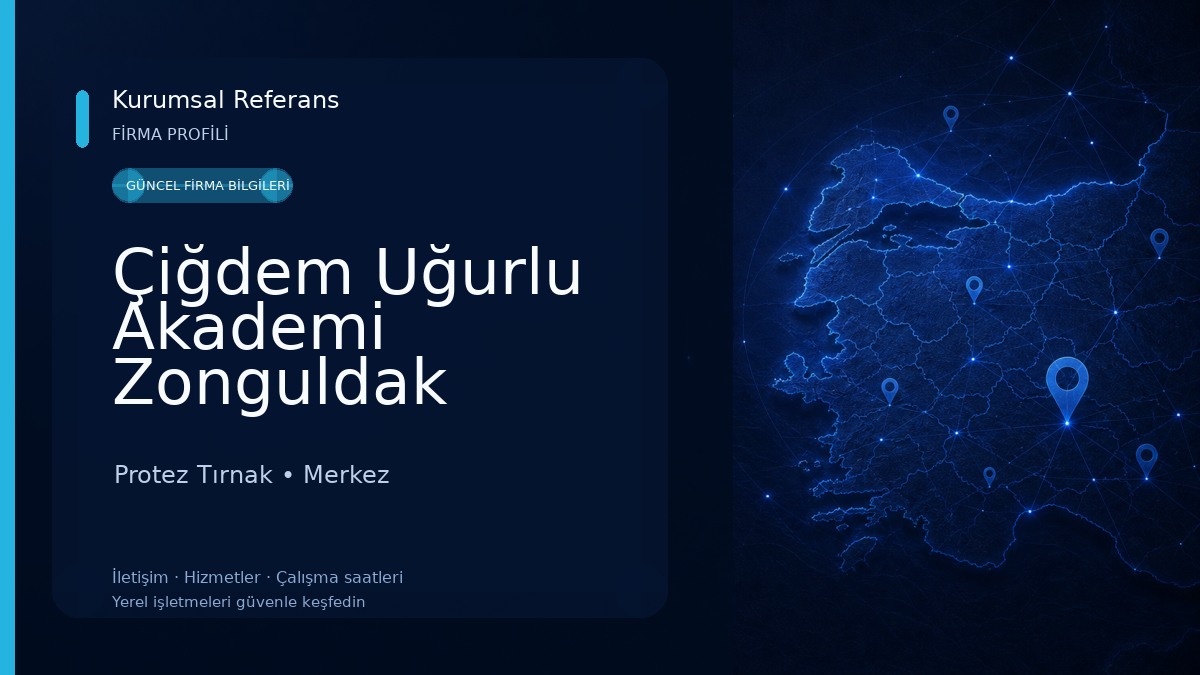 Çiğdem Uğurlu Akademi Zonguldak Protez Tırnak