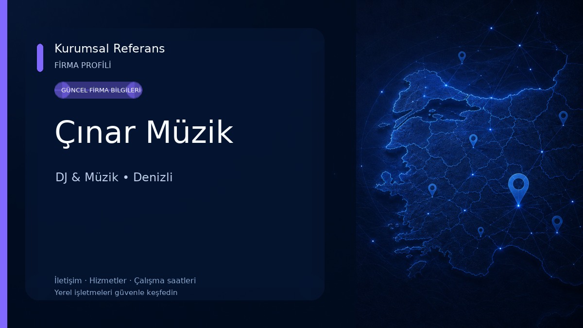Çınar Müzik DJ & Müzik