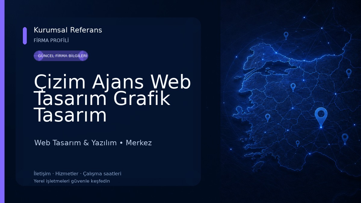 Çizim Ajans Web Tasarım Grafik Tasarım Web Tasarım & Yazılım