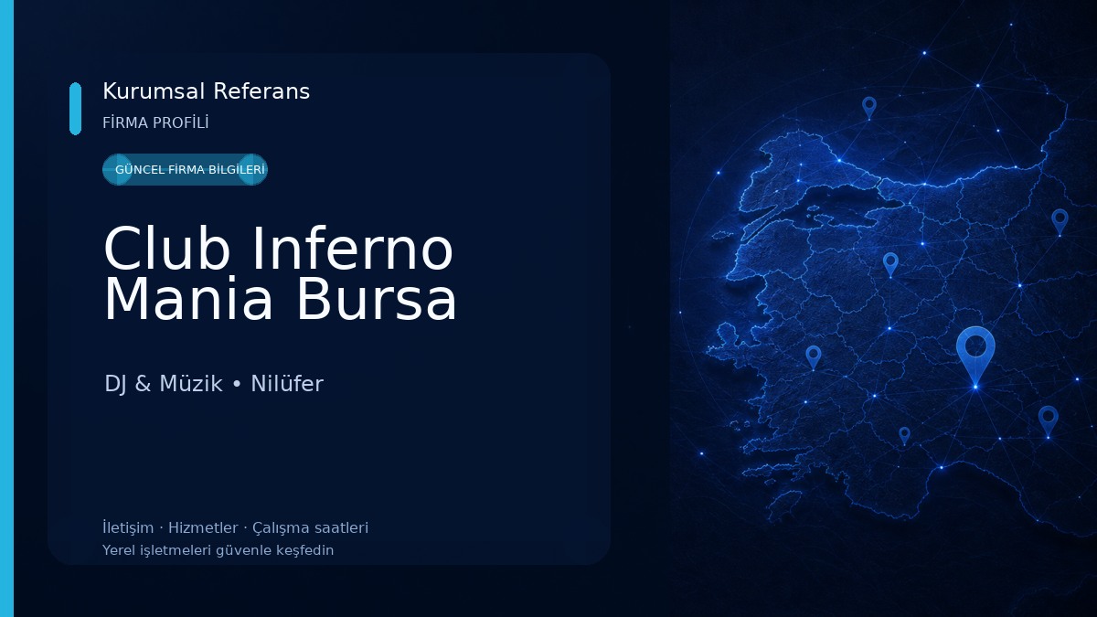 Club Inferno Mania Bursa DJ & Müzik