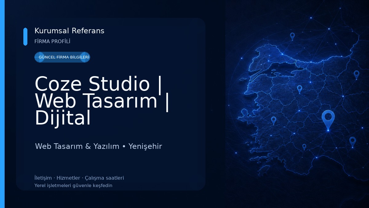 Coze Studio | Web Tasarım | Dijital Pazarlama | Reklam Web Tasarım & Yazılım