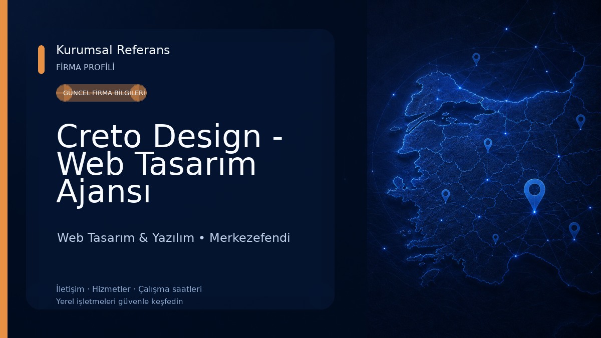 Creto Design - Web Tasarım Ajansı Web Tasarım & Yazılım