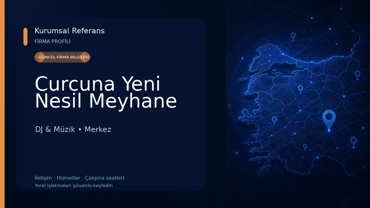 Curcuna Yeni Nesil Meyhane DJ & Müzik