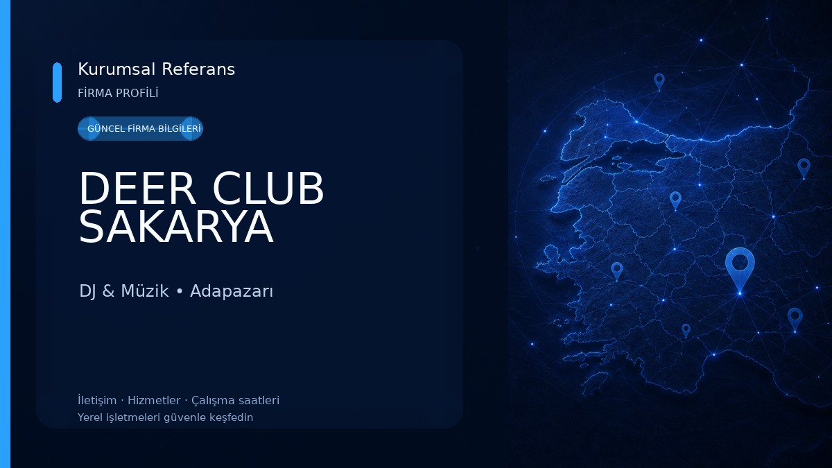 DEER CLUB SAKARYA DJ & Müzik