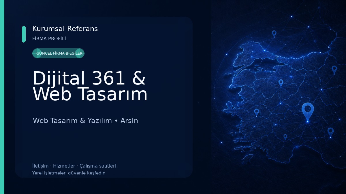 Dijital 361 & Web Tasarım Web Tasarım & Yazılım