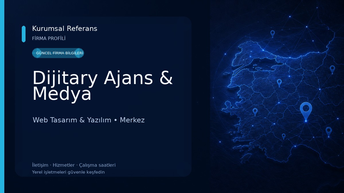 Dijitary Ajans & Medya Web Tasarım & Yazılım