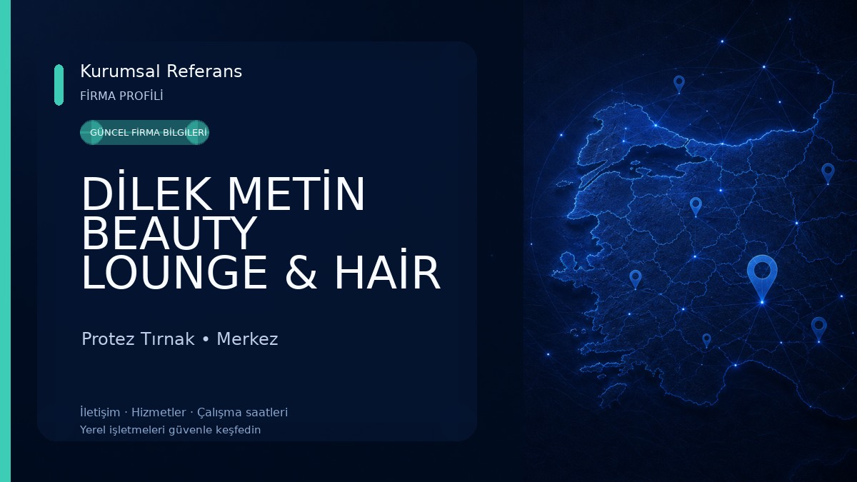 DİLEK METİN BEAUTY LOUNGE & HAİR STYLE Protez Tırnak