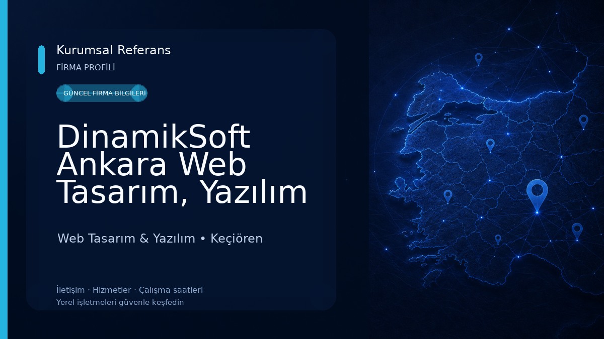 DinamikSoft Ankara Web Tasarım, Yazılım & Dijital Pazarlama, SEO Web Tasarım & Yazılım