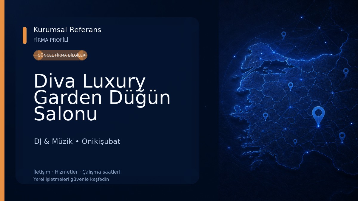 Diva Luxury Garden Düğün Salonu DJ & Müzik