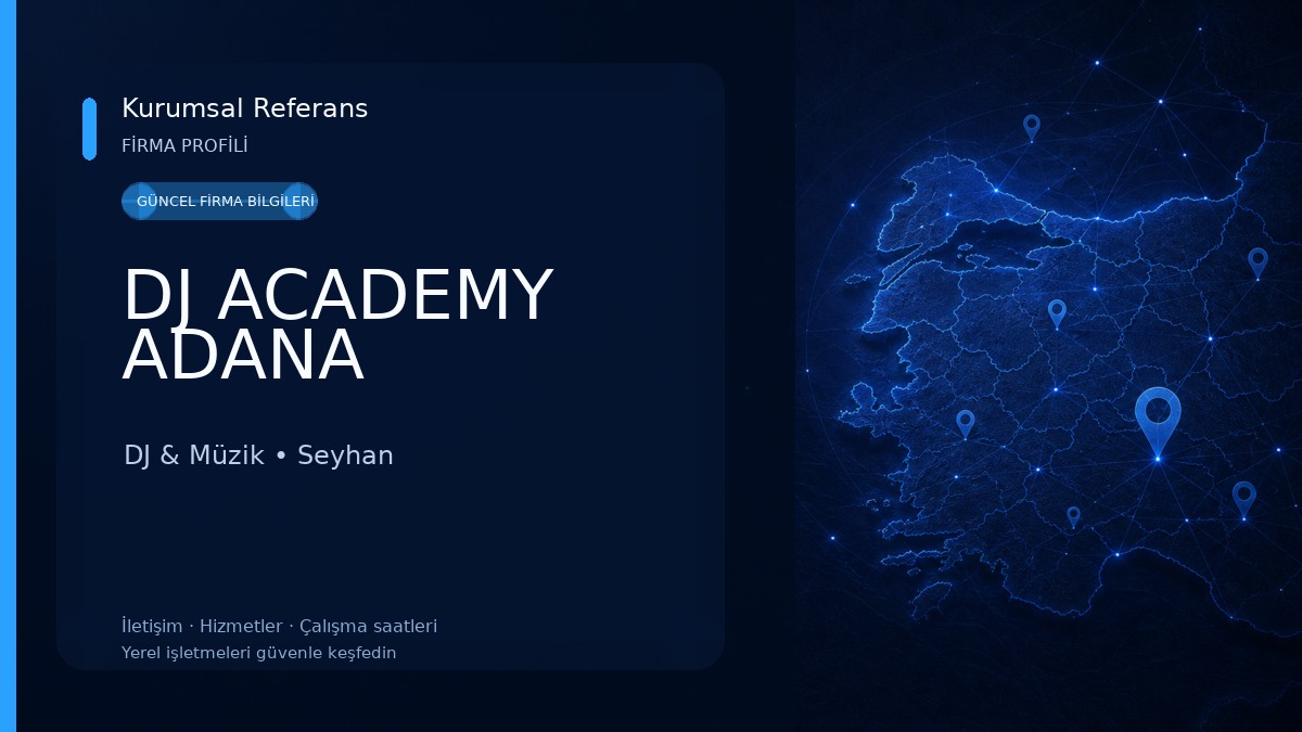 DJ ACADEMY ADANA