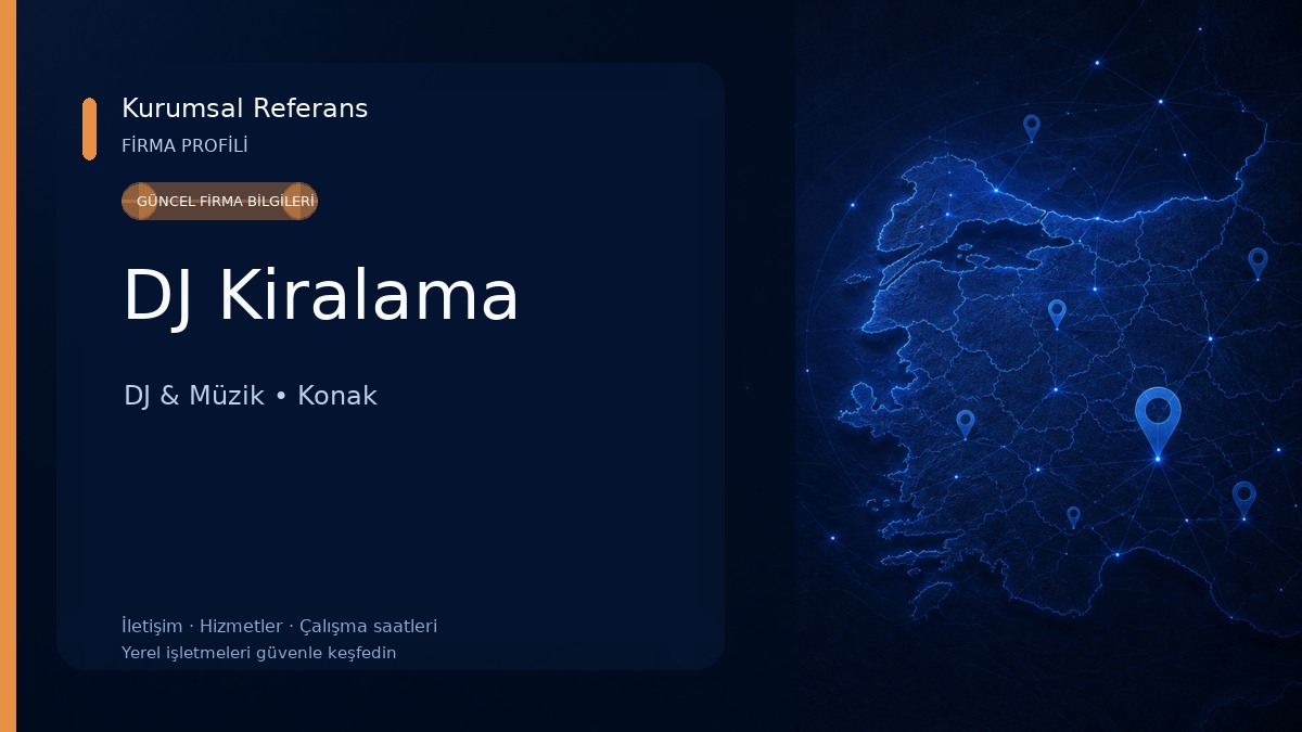 DJ Kiralama 