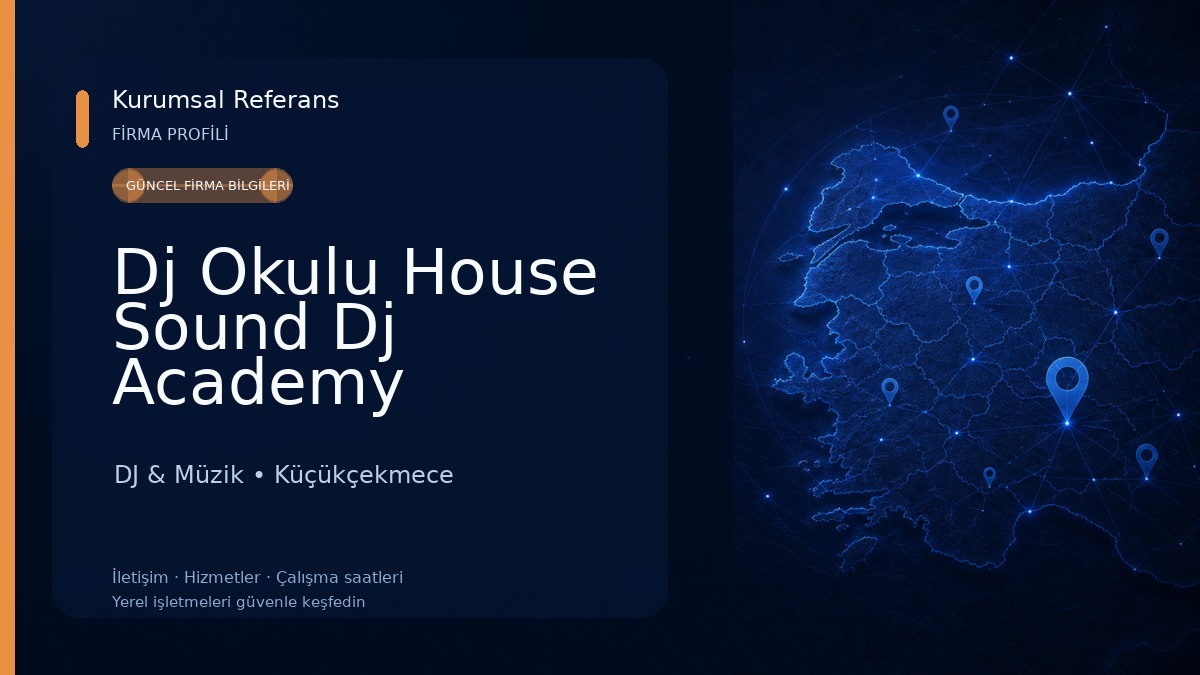 Dj Okulu House Sound Dj Academy DJ & Müzik