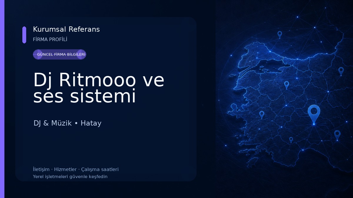 Dj Ritmooo ve ses sistemi DJ & Müzik