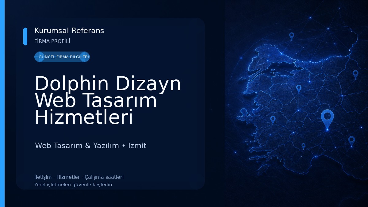 Dolphin Dizayn Web Tasarım Hizmetleri Web Tasarım & Yazılım