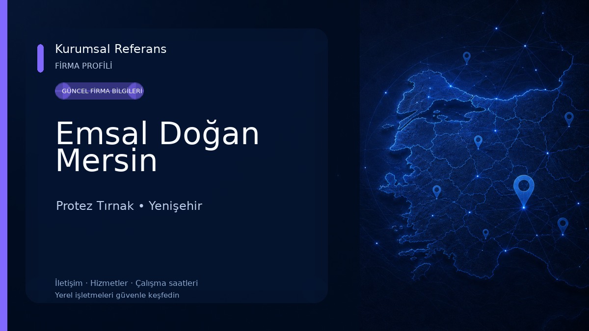 Emsal Doğan Mersin Protez Tırnak