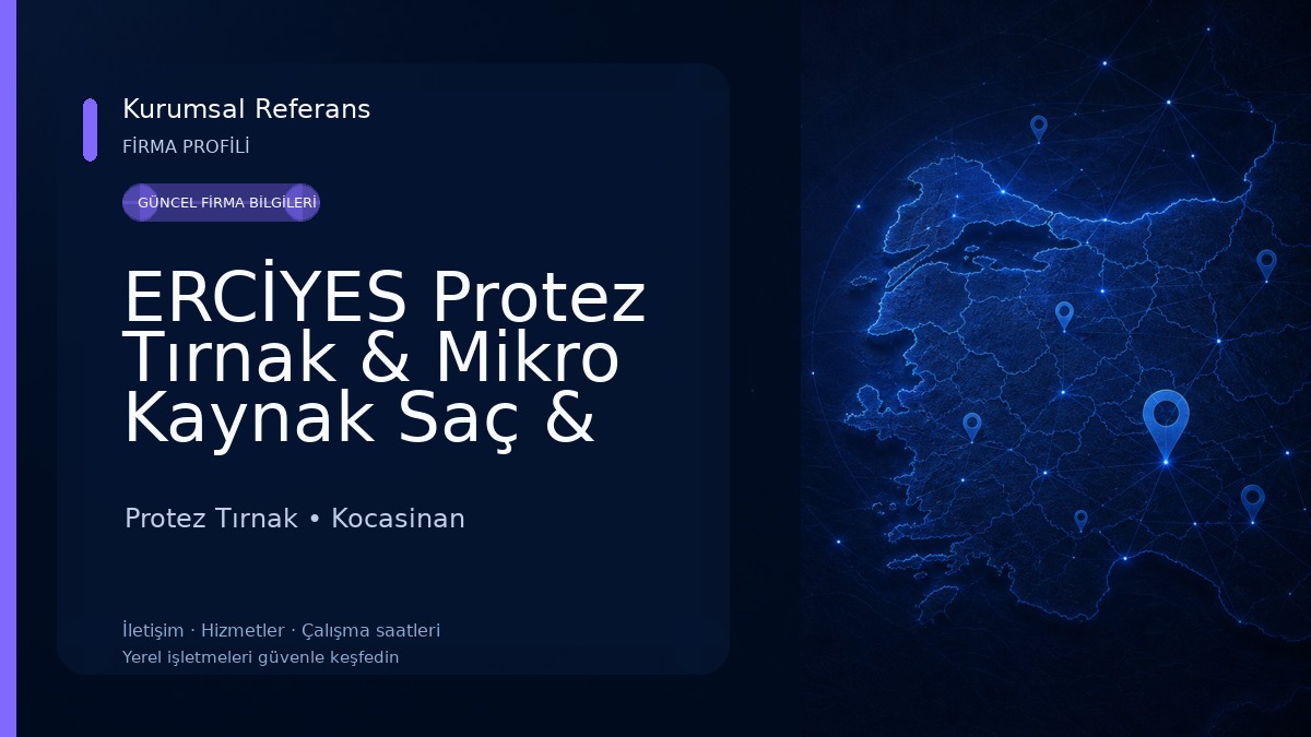 ERCİYES Protez Tırnak & Mikro Kaynak Saç & İpek Kirpik Malzemeleri Protez Tırnak