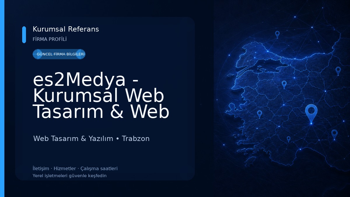 es2Medya - Kurumsal Web Tasarım & Web Yazılım Ajansı