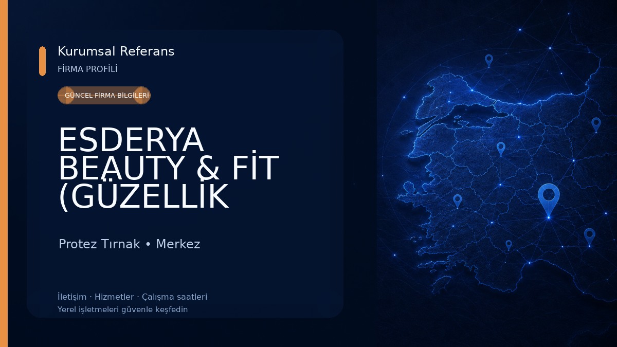 ESDERYA BEAUTY & FİT (GÜZELLİK SALONU) Protez Tırnak