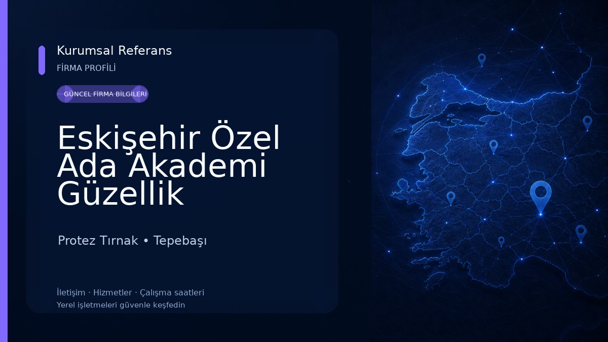 Eskişehir Özel Ada Akademi Güzellik Uzmanlığı Kursu 